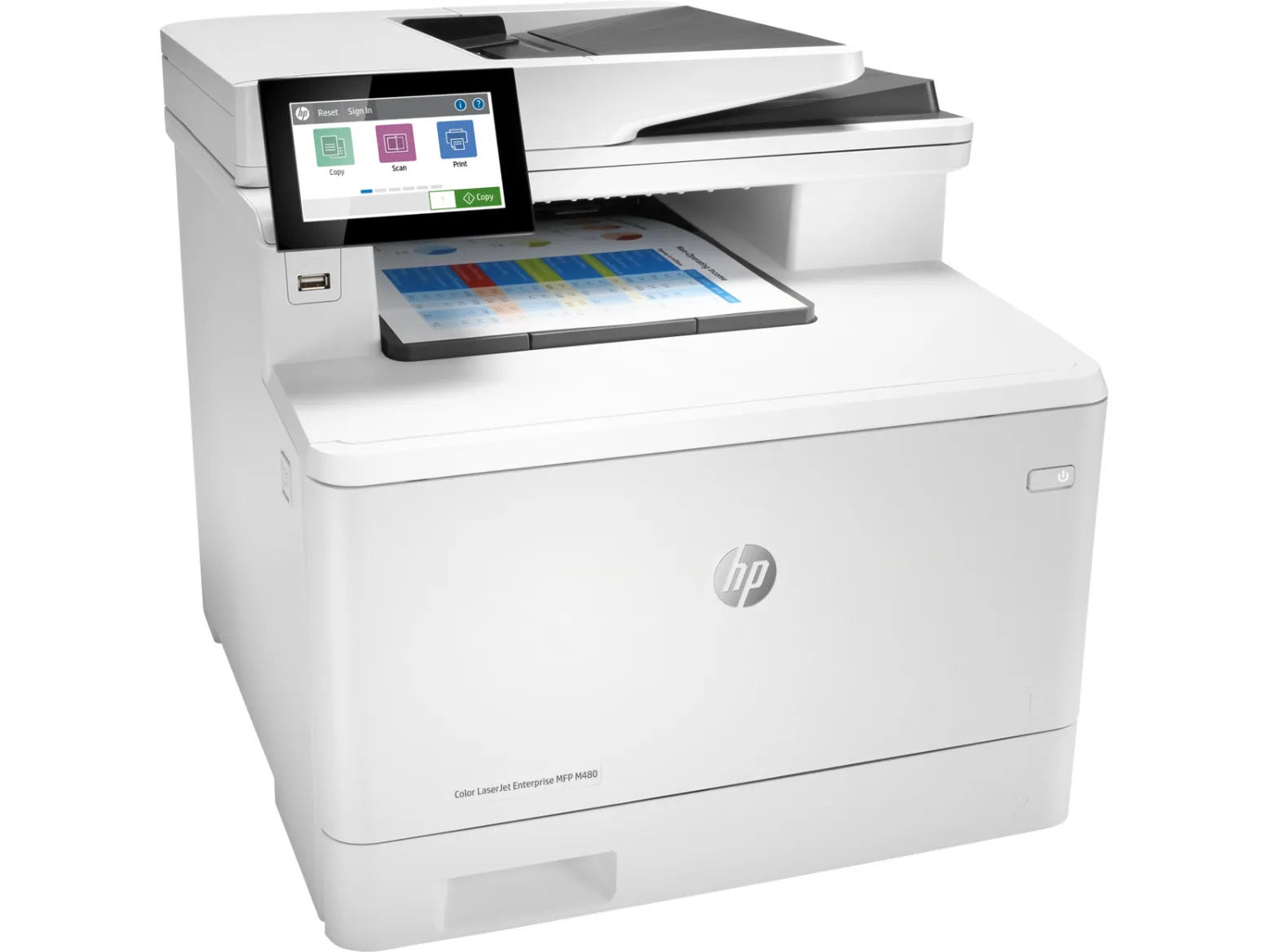 МФУ HP Color LaserJet Enterprise M480f 
