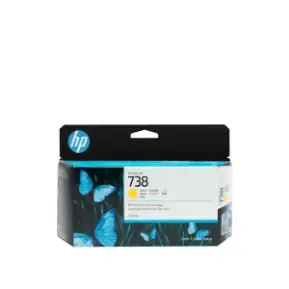 Картридж HP Ink Cartridge 738 (yellow), 130 мл 
