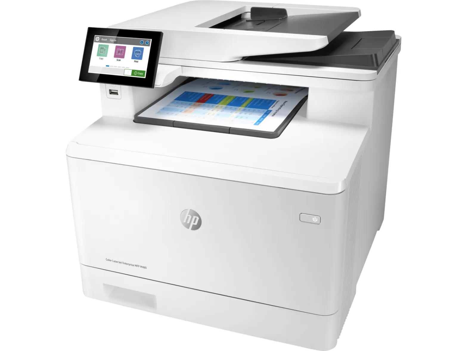 МФУ HP Color LaserJet Enterprise M480f 
