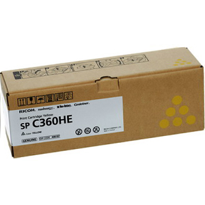 Тонер-картридж Ricoh Print Cartridge SP C360HE (yellow) 