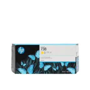 Картридж HP Ink Cartridge 738 (yellow), 300 мл 