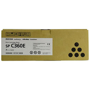 Тонер-картридж Ricoh Print Cartridge SP C360E (black) 