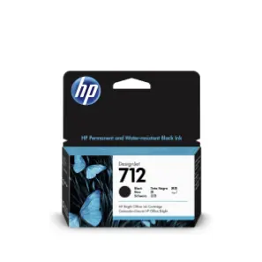 Картридж HP 712 (black), 38 мл 