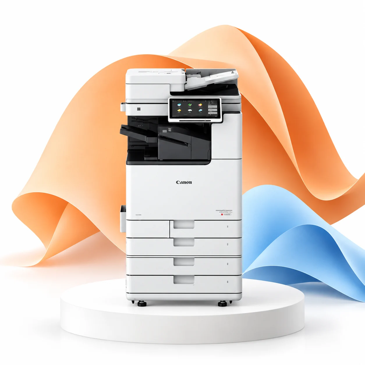 Canon imageRUNNER ADVANCE DX C3922i в композиции с цветной бумагой