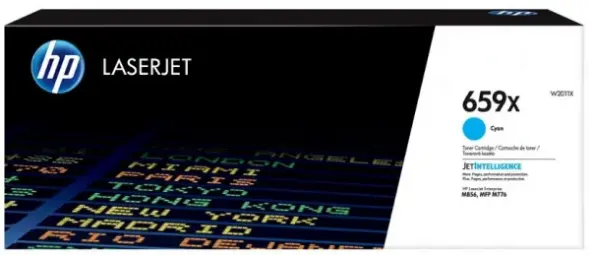 Тонер-картридж HP 659X (cyan), 29000 стр. 