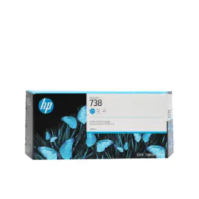 Картридж HP Ink Cartridge 738 (cyan), 300 мл 