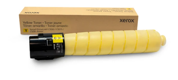 Тонер-картридж для Xerox PrimeLink C9265/C9275/C9281 (yellow) 