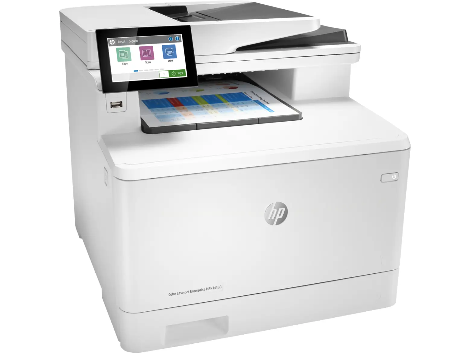 МФУ HP Color LaserJet Enterprise M480f 