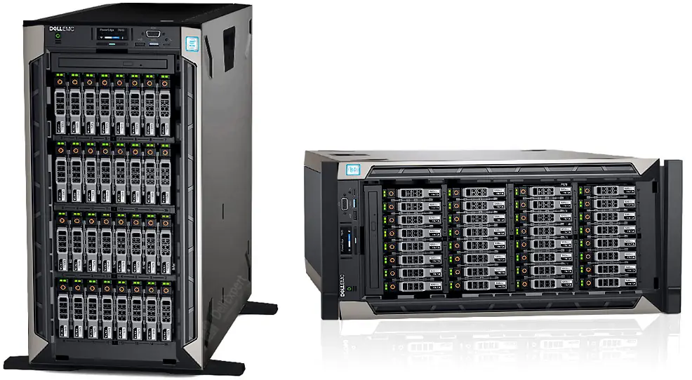 Платформа сервера Dell EMC PowerEdge T640  