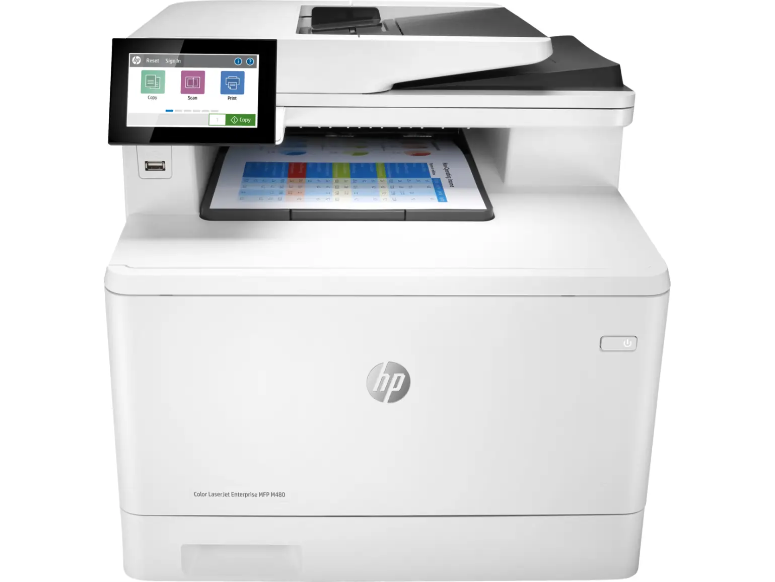 МФУ HP Color LaserJet Enterprise M480f 