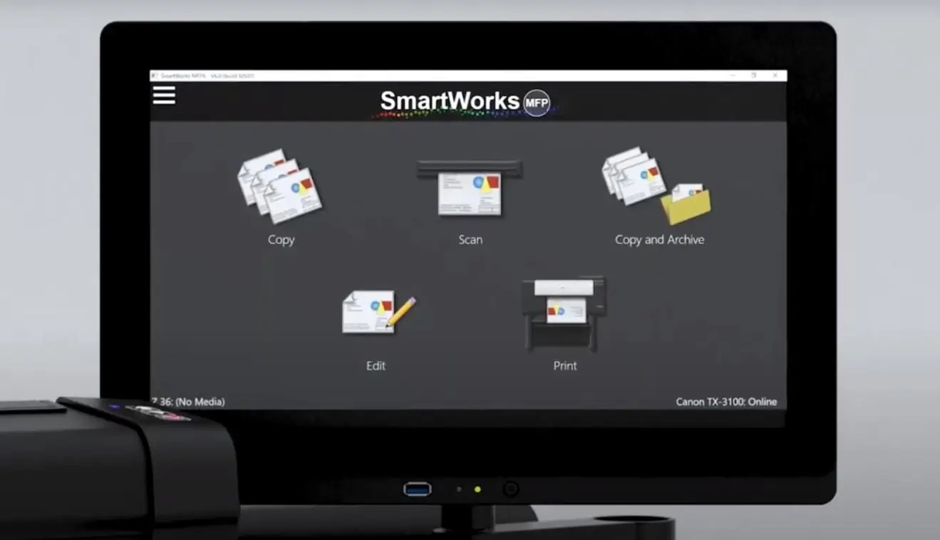 Широкоформатное МФУ Canon imagePROGRAF TM-300 MFP Z36 