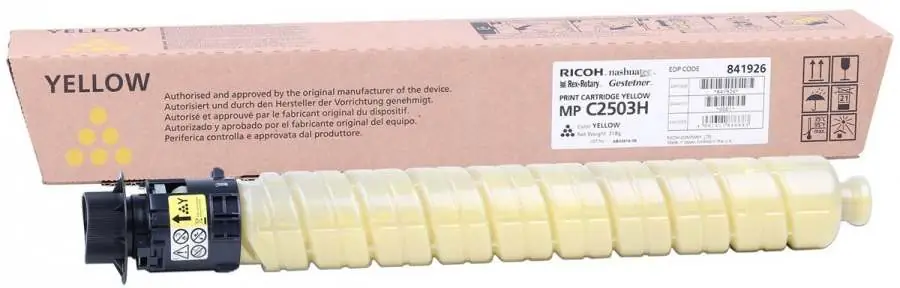 Тонер-картридж Ricoh MP C2503H (yellow) 