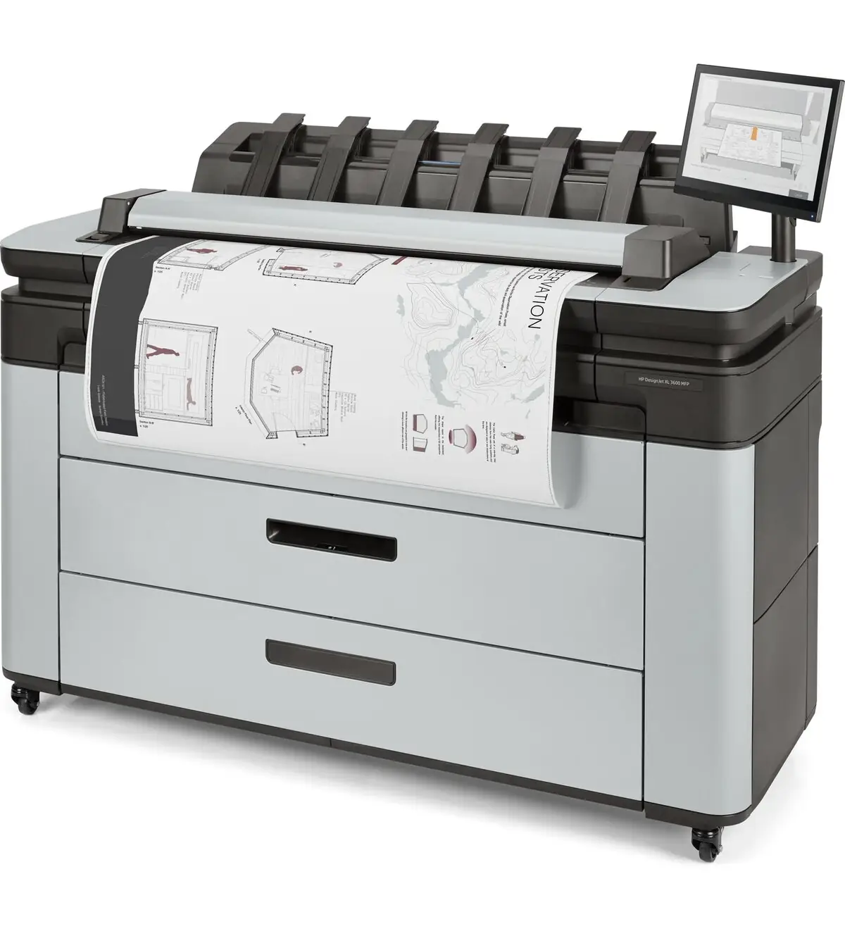 Широкоформатное МФУ HP DesignJet XL 3600dr 