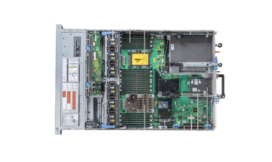 Платформа сервера Dell EMC PowerEdge R740 