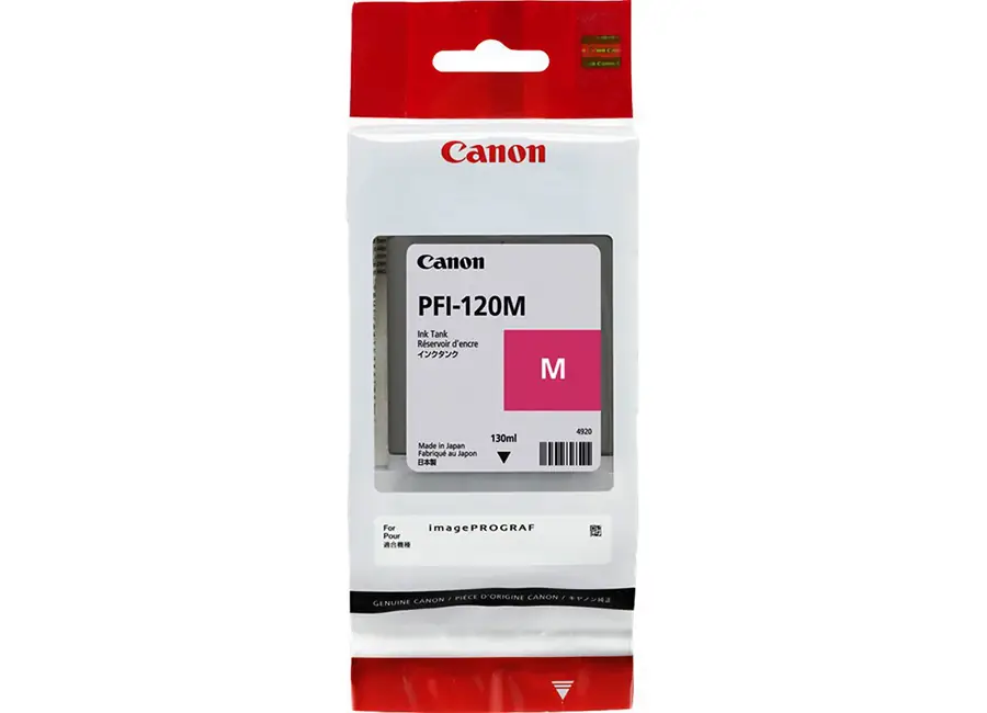 Картридж Canon PFI-120M (magenta), 130 мл 