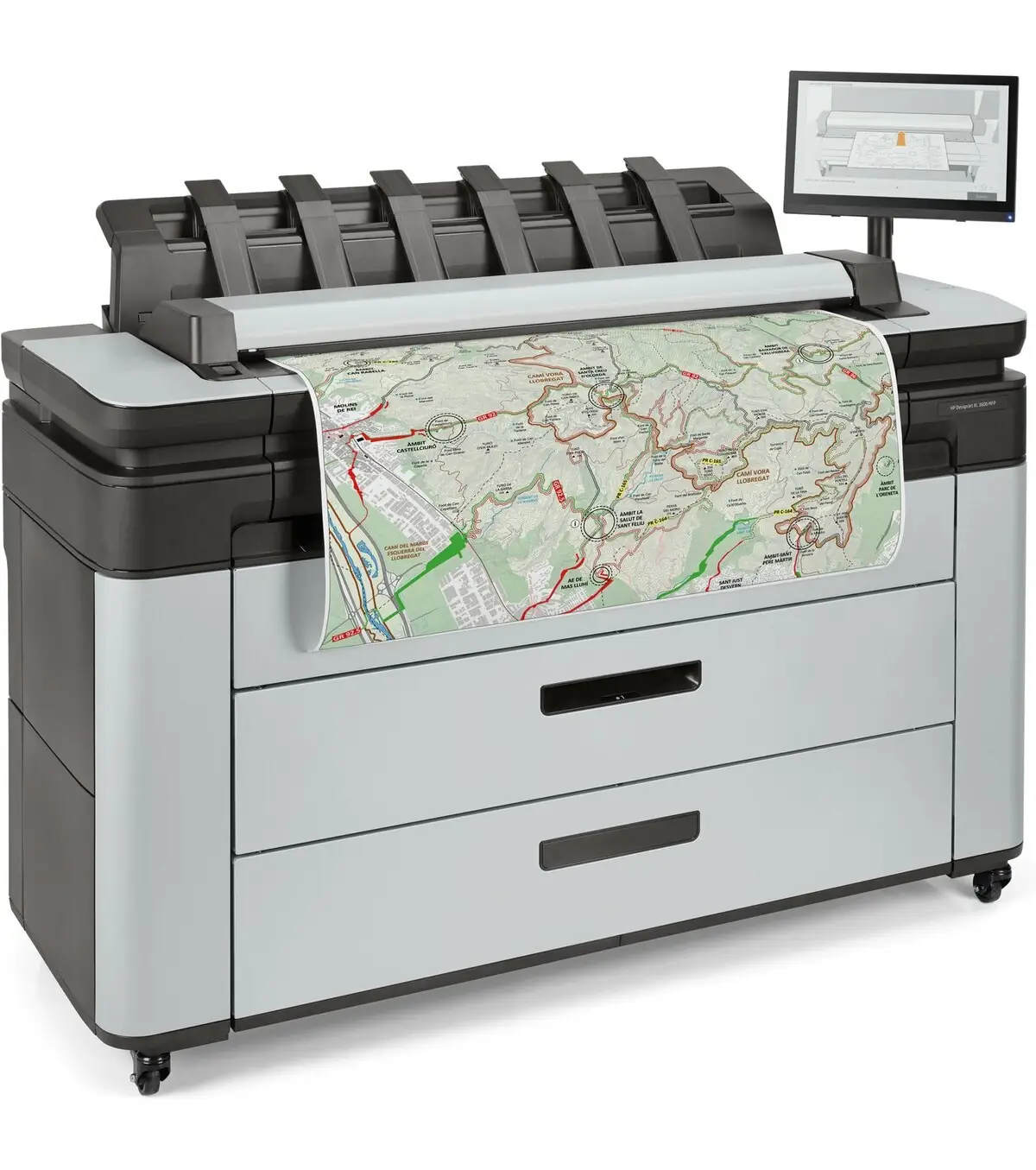Широкоформатное МФУ HP DesignJet XL 3600dr 