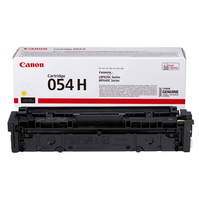 Тонер-картридж Canon 054H Y (yellow), 3100 стр. 