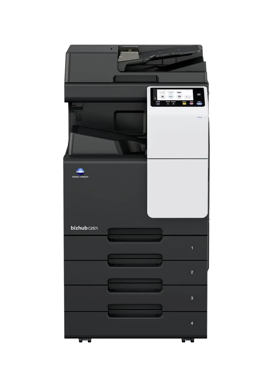 МФУ Konica Minolta bizhub C257i + тонер + реверсивный АПД + доп. кассеты 
