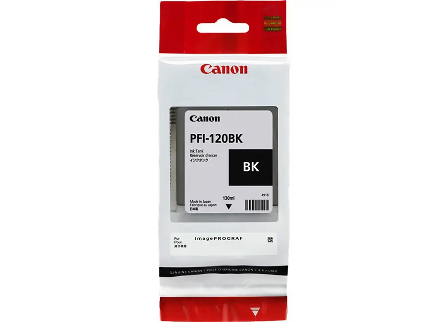 Картридж Canon PFI-120BK (black), 130 мл 