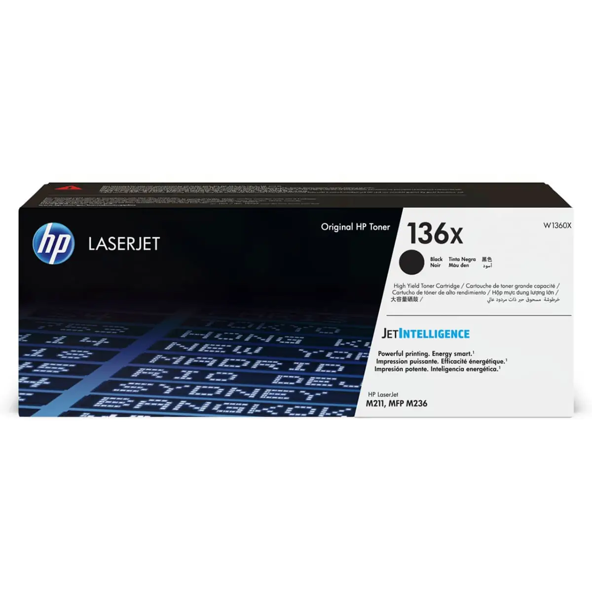 Картридж HP LaserJet 136X, черный, (2600 стр.) 
