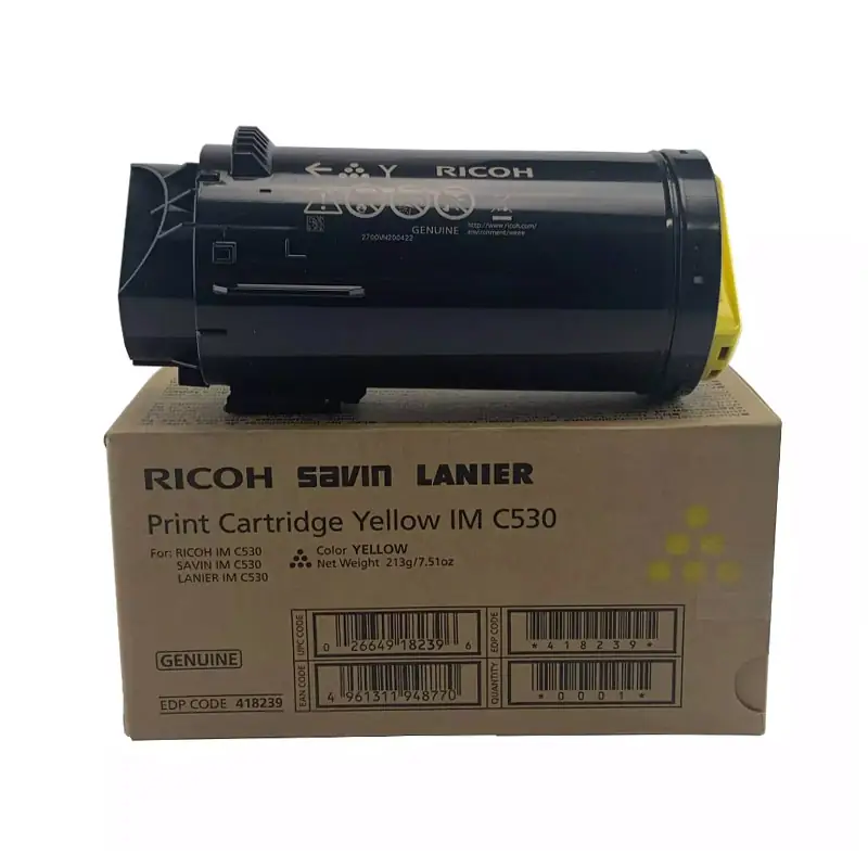 Тонер-картридж Ricoh IM C530FB/C530F (yellow), 18000 стр. 