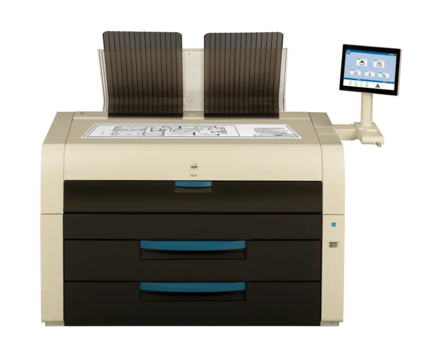 Твердочернильный лазерный плоттер KIP 7970 (4 рулона) 