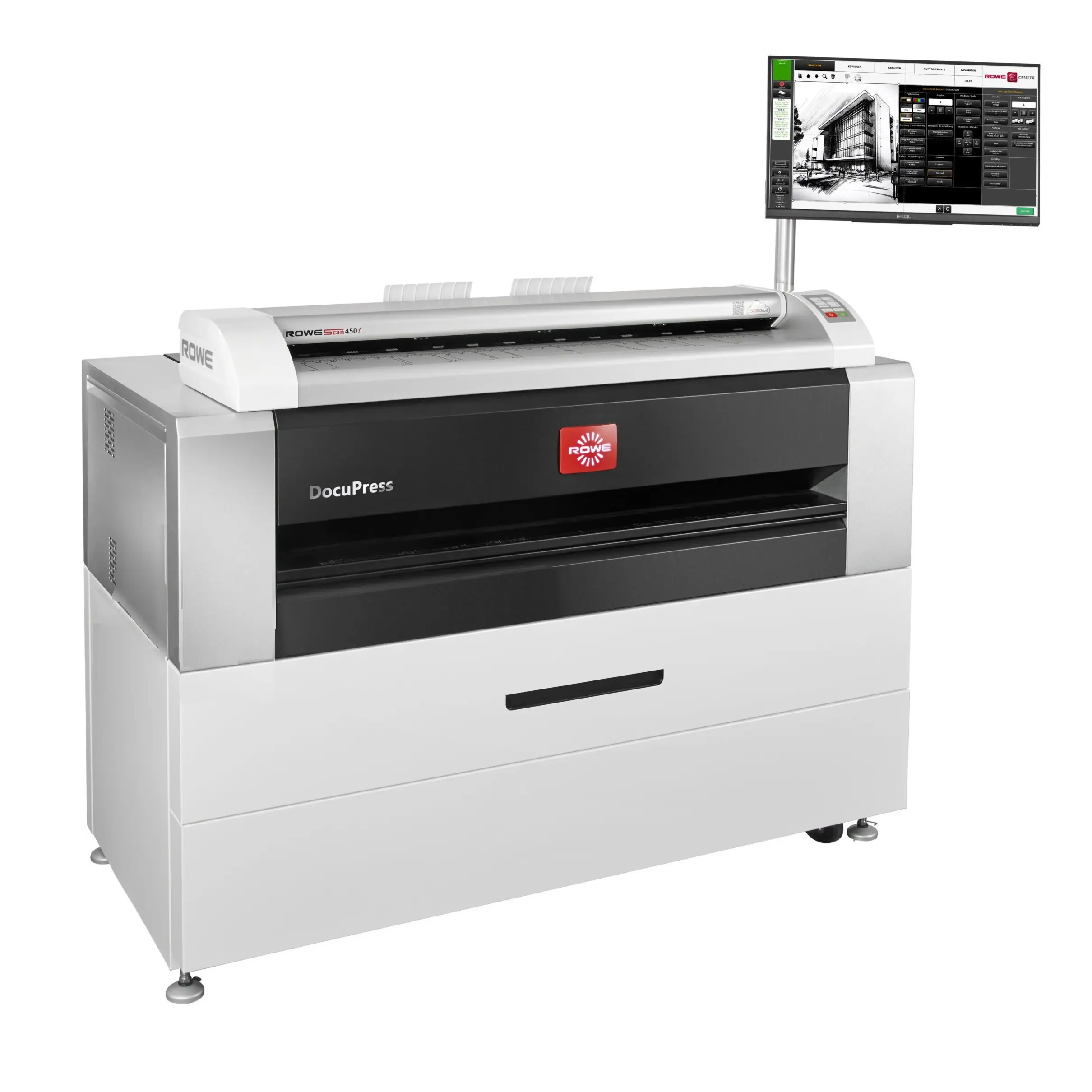 Широкоформатное МФУ ROWE DocuPress i4 MFP 