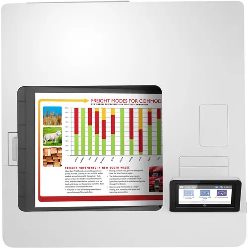 Принтер HP Color LaserJet Enterprise M555x 