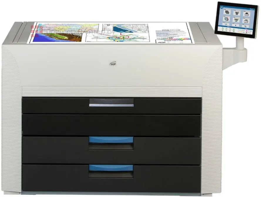 Твердочернильный лазерный плоттер KIP 970 