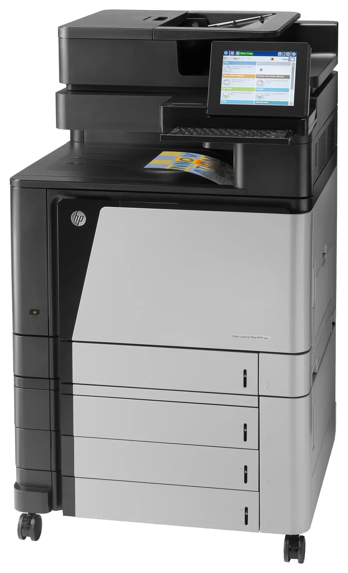 МФУ HP Color LaserJet Enterprise flow MFP M880z 