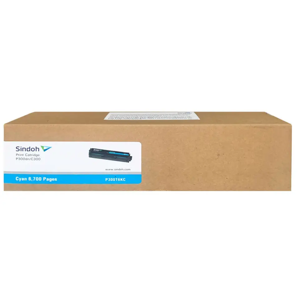 Тонер-картридж для Sindoh P300/C300, голубой, (6700 стр.) 
