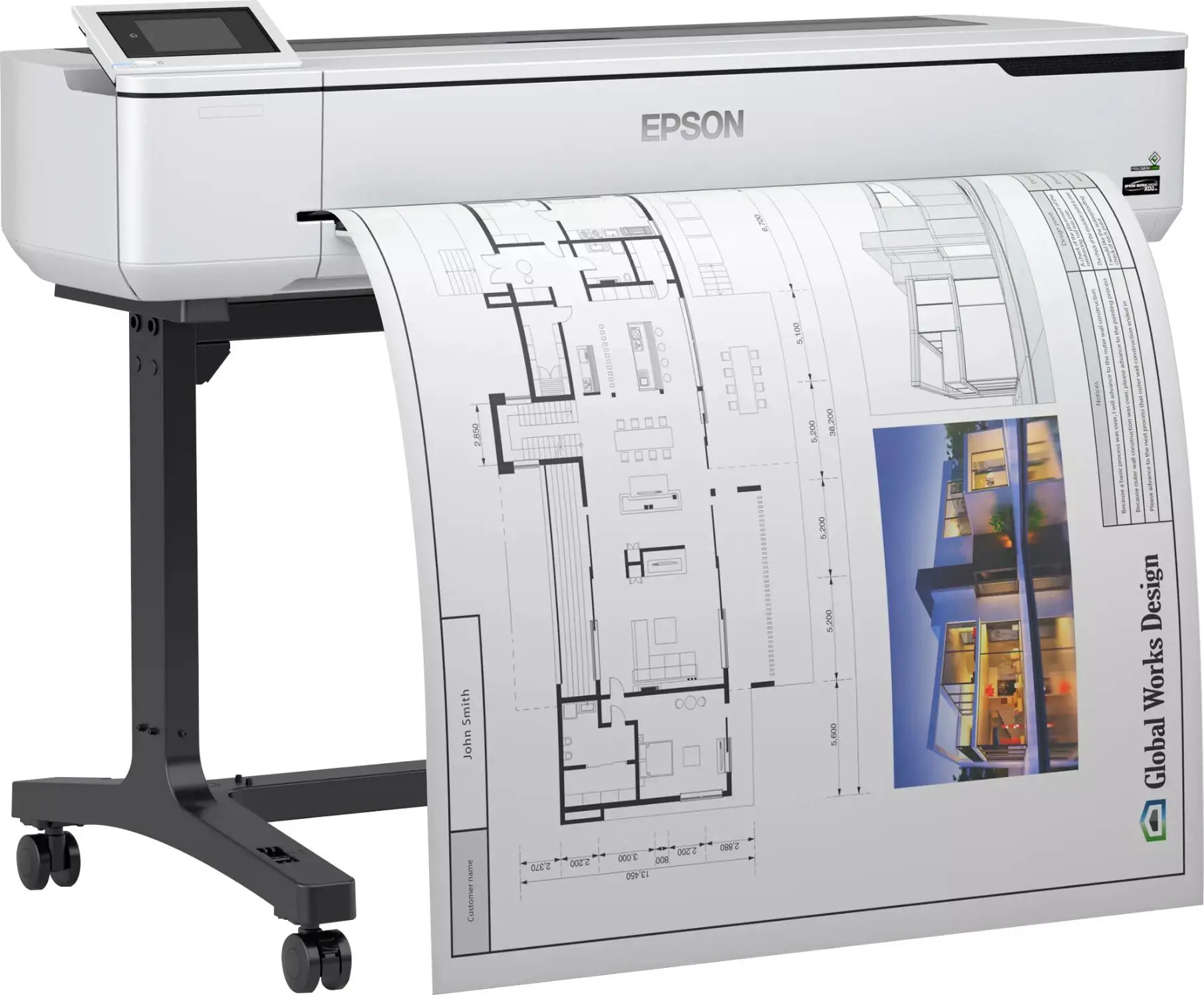 Струйный плоттер Epson SureColor SC-T5100 