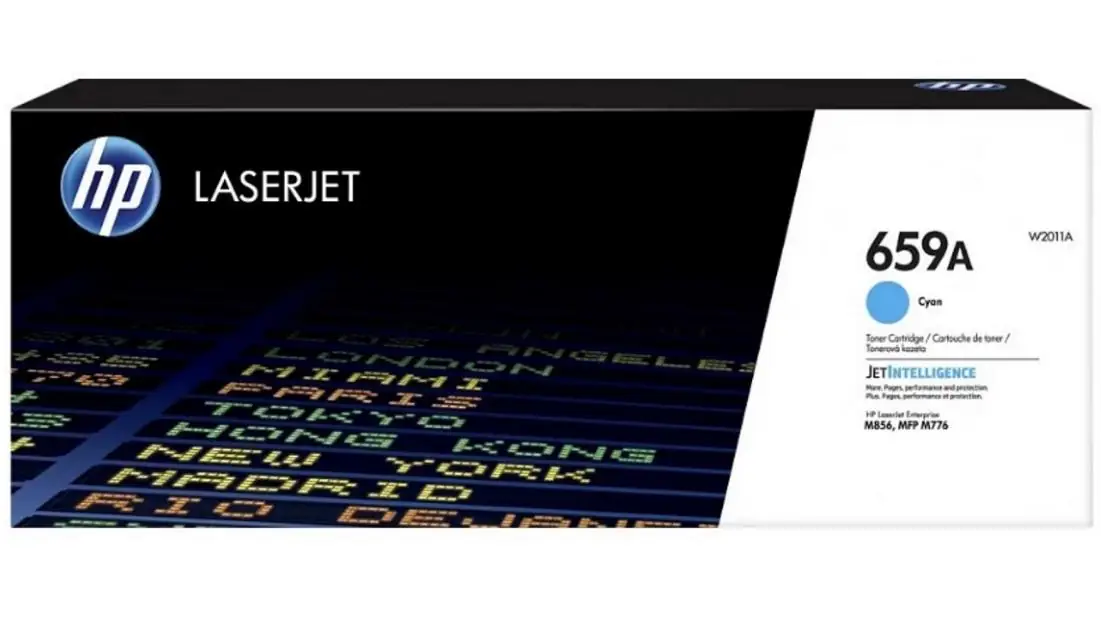 Тонер-картридж HP 659A (cyan), 13000 стр. 