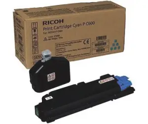 Тонер-картридж Ricoh тип PC600 (cyan) 