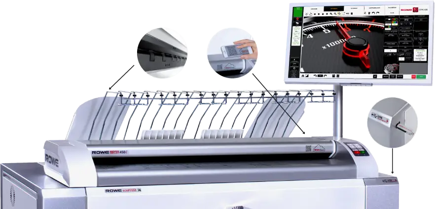 Широкоформатное МФУ ROWE ecoPrint i8 MFP 