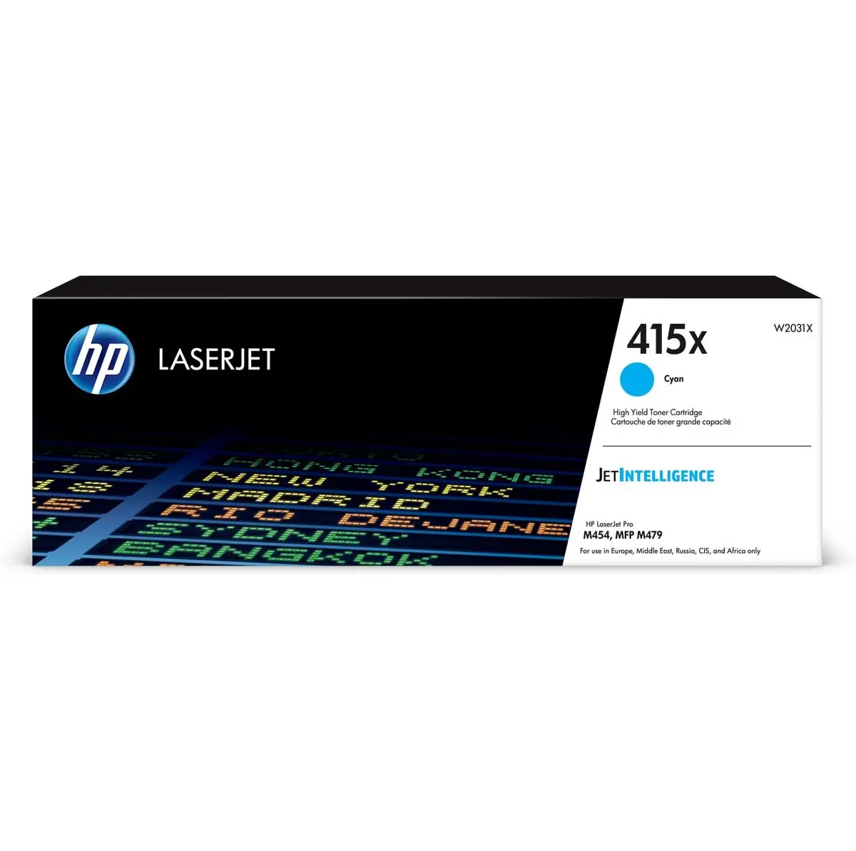 Картридж HP 415X увелич. емкости (cyan) 