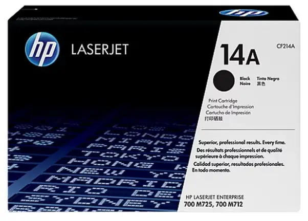 Тонер-картридж HP 14a (black), 10000 стр. 