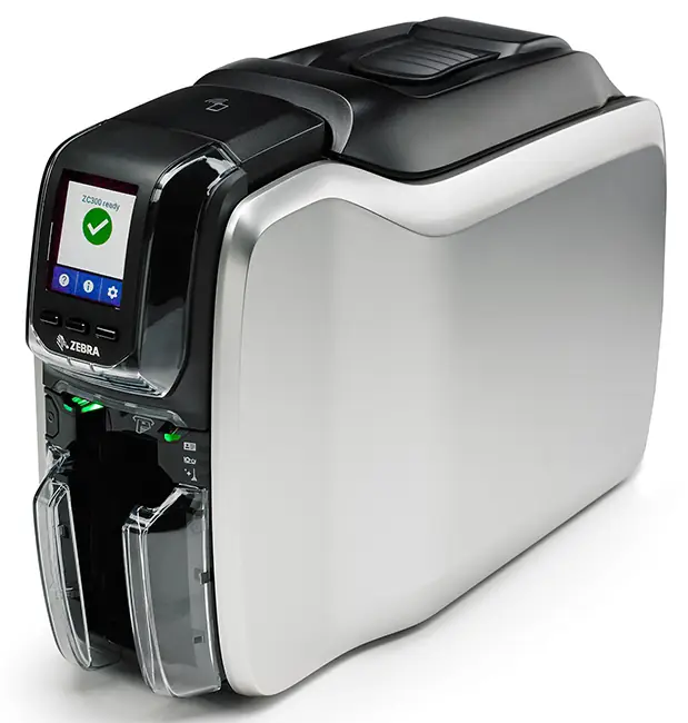 Принтер пластиковых карт Zebra ZC300 (USB, Ethernet) 