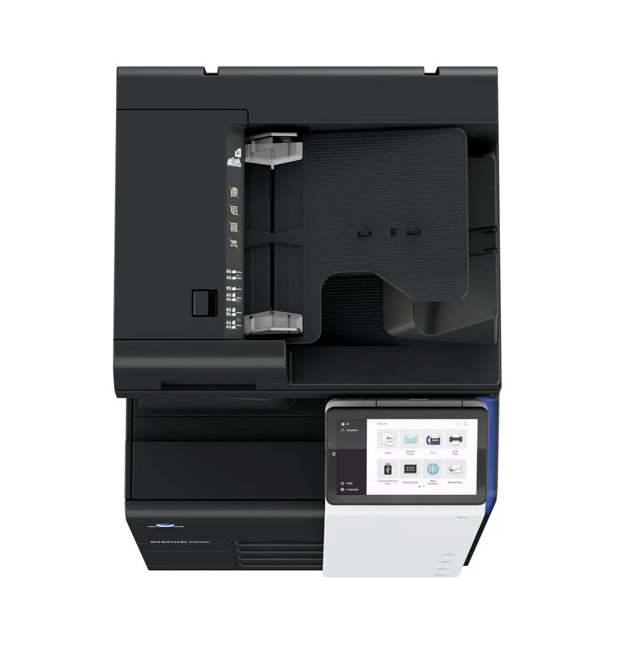 МФУ Konica Minolta bizhub C300i + тонер + реверсивный АПД + доп. кассеты 