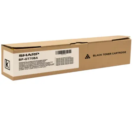 Тонер-картридж Sharp BP-GT70BA (black), 40000 стр. 