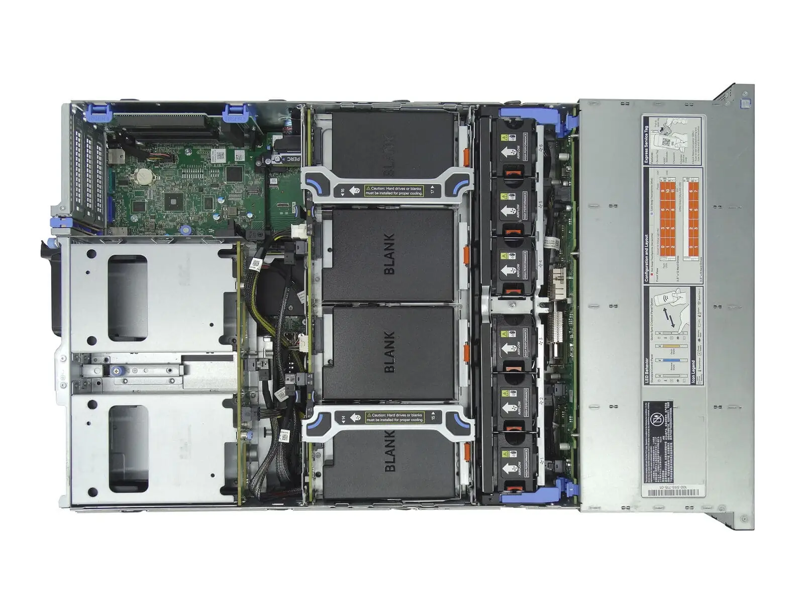 Платформа сервера Dell EMC PowerEdge R740XD 